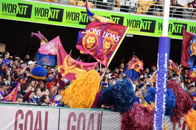 Brisbane Lions supporters football